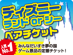 ディズニーランドorシー ペアチケット